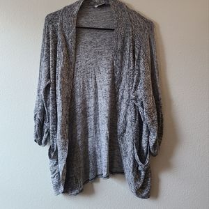 Grey cardigan